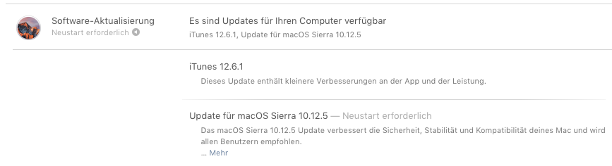 [UPDATES] iOS 10.3.2 und macOS 10.12.5 sind da