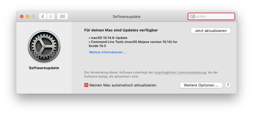 macOS 10.14.6 Update ist da