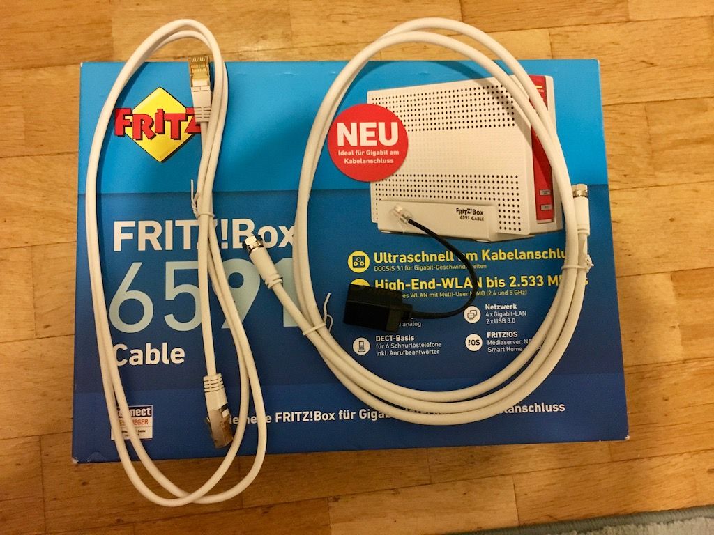 FRITZ!Box 6591 Cable bei den Hipsters