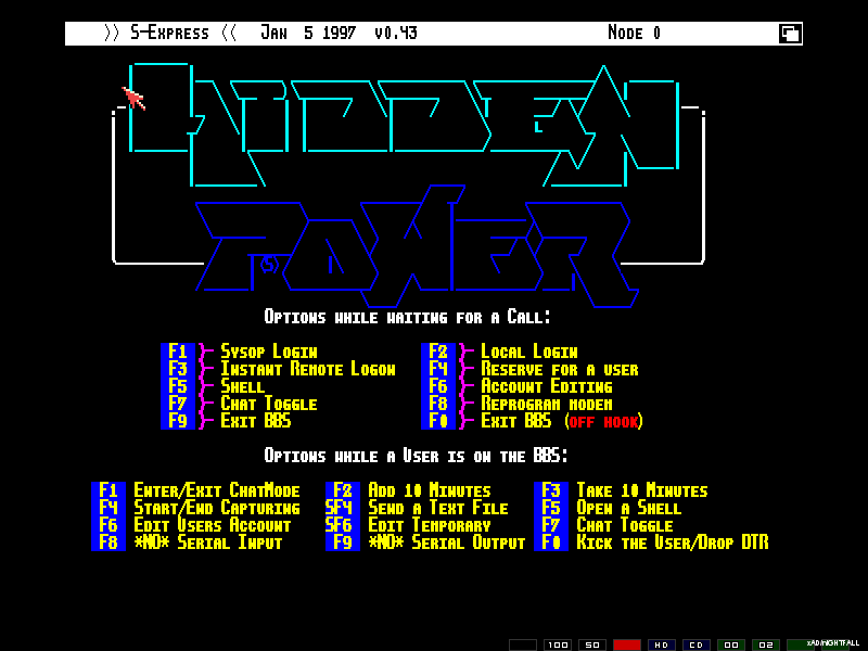Screenshot of an BBS (C) https://www.nightfallcrew.com/16/05/2008/hidden-power-bbs-screenshot/x