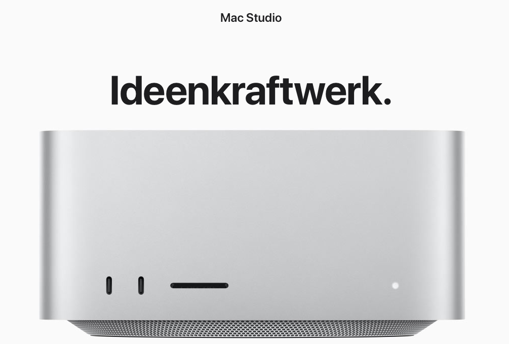 Mac Studio (C) Apple