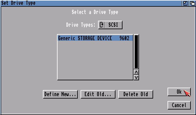 Set Drive Type