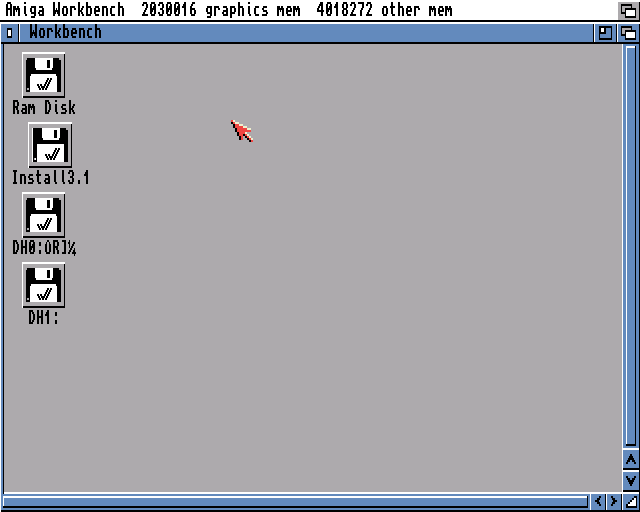 AMIGA OS 3.1 Workbench 3.1 auf CF-Card via WinUAE für echten AMIGA 1200