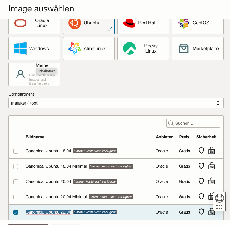 Teil 2 - Hochfahren einer Oracle Virtual Machine