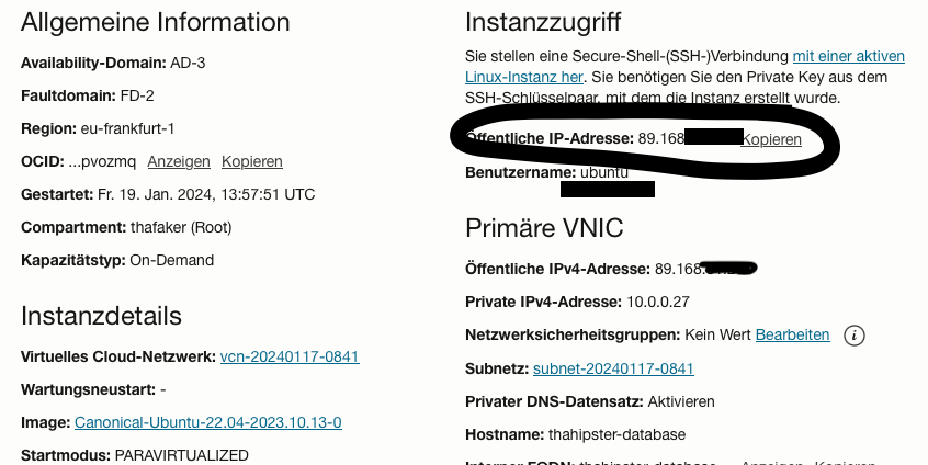 Teil 2 - Hochfahren einer Oracle Virtual Machine