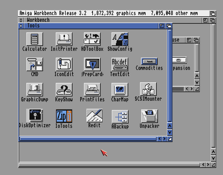 BestWB Workbench mit Amiga OS 3.2