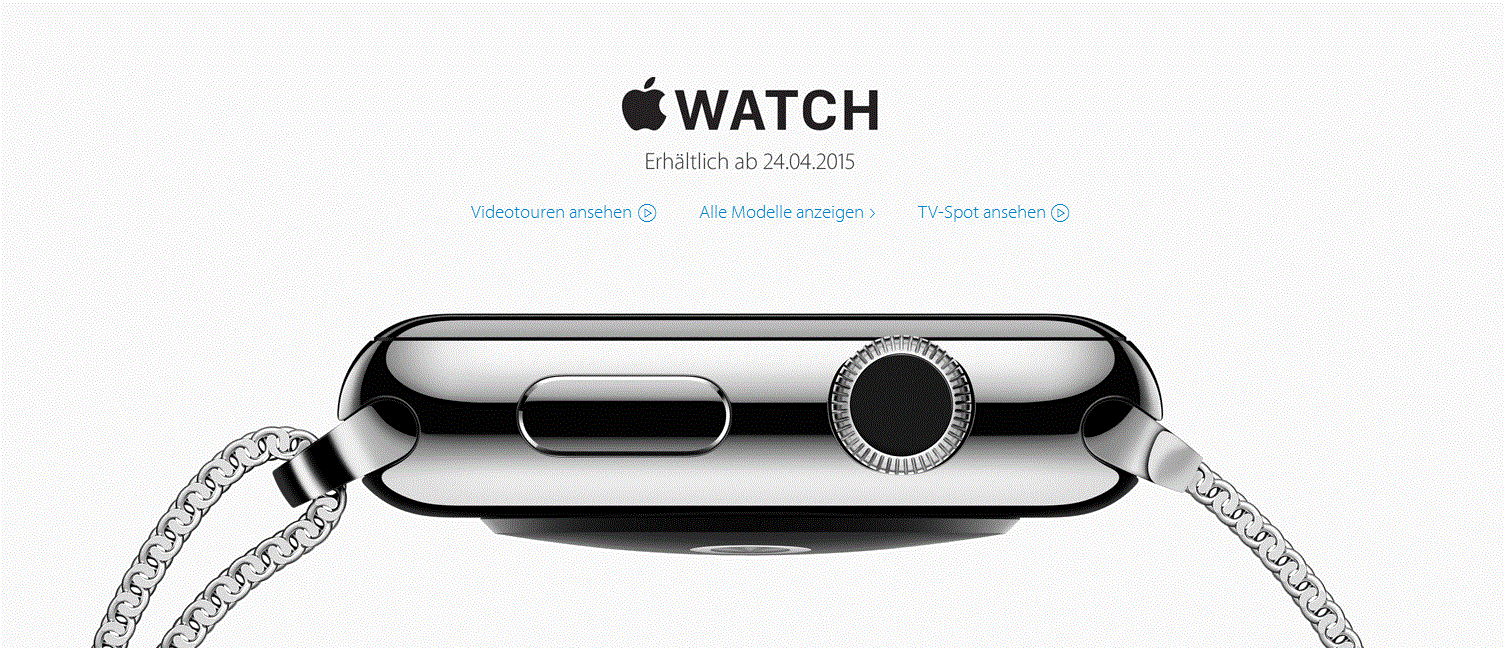 Heute ist Apple Watch Tag