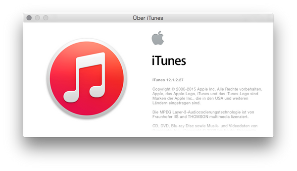 Apple veröffentlicht iTunes 12.1.2