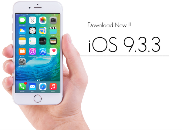 [UPDATE] iOS 9.3.3 steht zum Download zur Verfügung (Download IPSW)