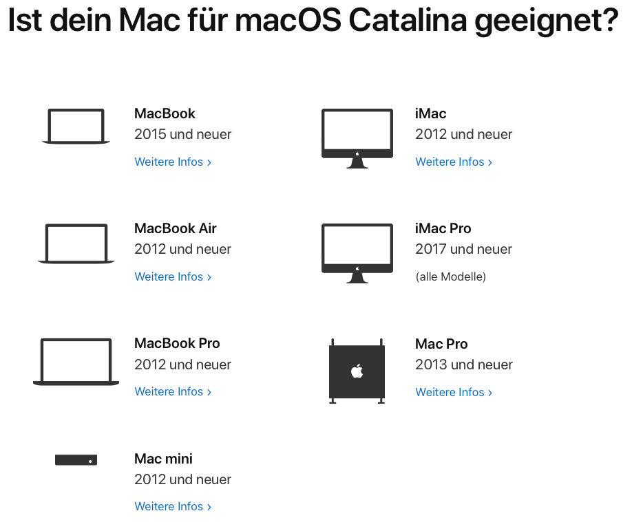 Unsupported mac mojave version
